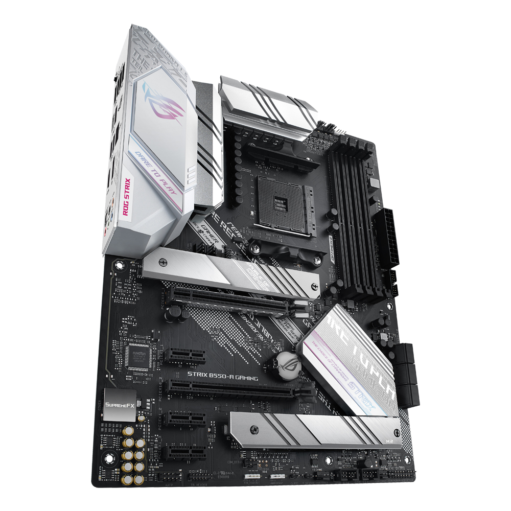 PCIe 4.0対応・2.5G LAN装備、ATXマザーボード「ROG STRIX B550-A